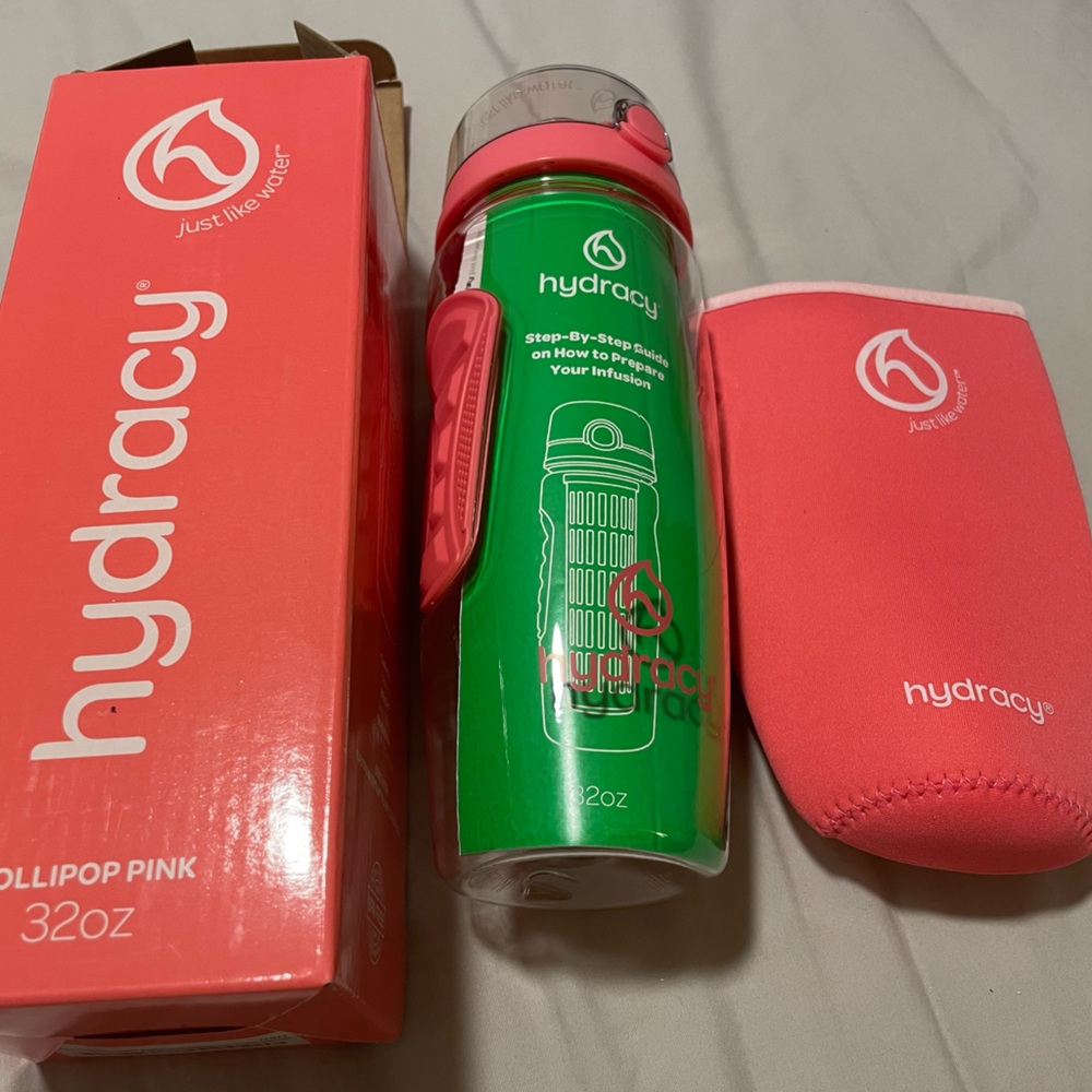 Hydracy Fruit Infuser Water Bottle - 32 oz Sports Bottle - New - Picture 2 of 8